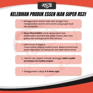Essen Ikan Super - Secret Strike Essence Pancing Aroma Wangi Gurih Untuk Ikan - Gambar 7