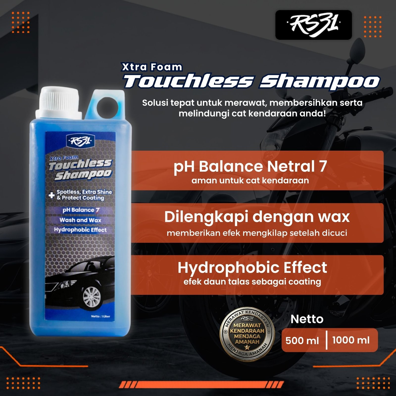 Touchless Shampoo - Sabun Cuci Kendaraan Minim Sentuh - Gambar 6