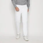Long Chino Pants White - Celana Chino Warna Putih Panjang