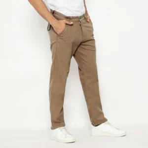 Long Chino Pants Khaki - Celana Chino Warna Khaki Panjang - Gambar 2