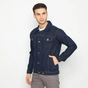 Jacket Jeans Blue Indigo - Gambar 2