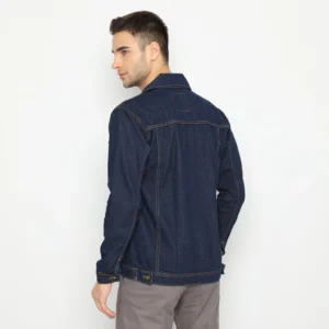 Jacket Jeans Blue Indigo - Gambar 3