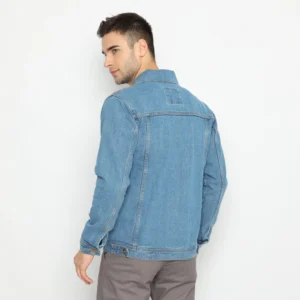 Jacket Jeans Light Blue - Gambar 3