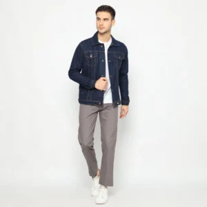 Jacket Jeans Blue Indigo - Gambar 5
