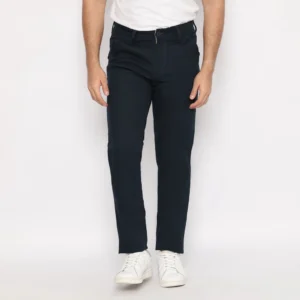 Long Chino Pants Navy - Celana Chino Warna Navi/Biru Dongker Panjang