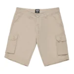 Short Cargo Pants Khaki - Celana Cargo Pendek Warna Khaki